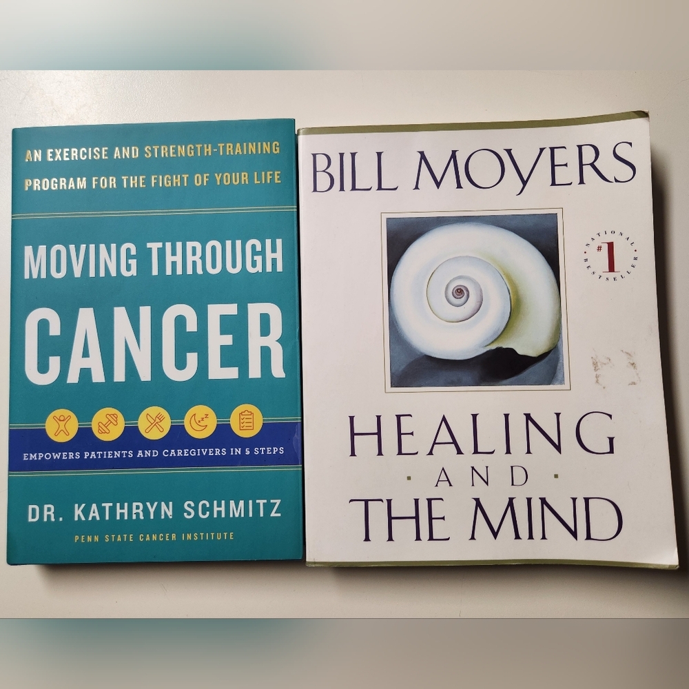 Moving Through Cancer and Healing and the Mind Books